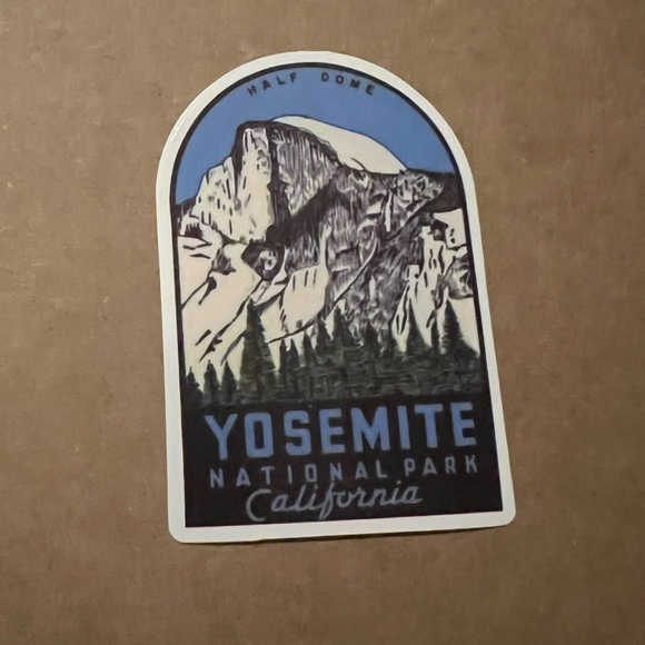 Yosemite Park Outdoor Adventure Journey Wander Traveler Explore Sticker - Picture 10 of 11